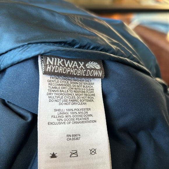 EUC MEN’S XL Mountain Hardware STRETCH DOWN DS puffer in blue. - Picture 7 of 7